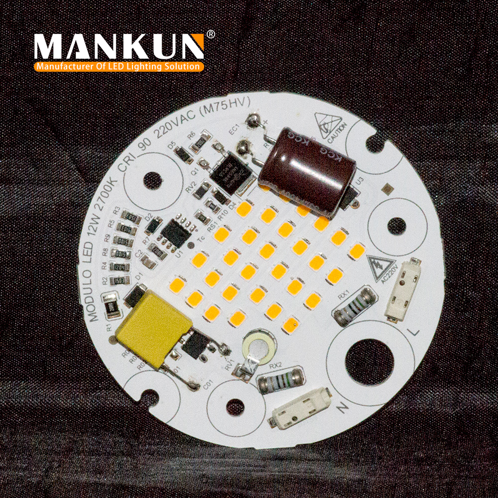 DOB 12W Ra90 наивысшей мощности вокруг триака Dimmable 0V 10V модуля СИД