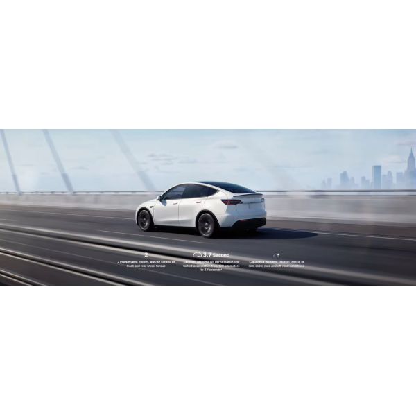 Чистый электрический Tesla EV Cars RWD AWD Model Y SUV Дальний диапазон