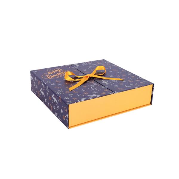 Noël de boîte de papier de carton a réutilisé des boîte-cadeau de calendrier