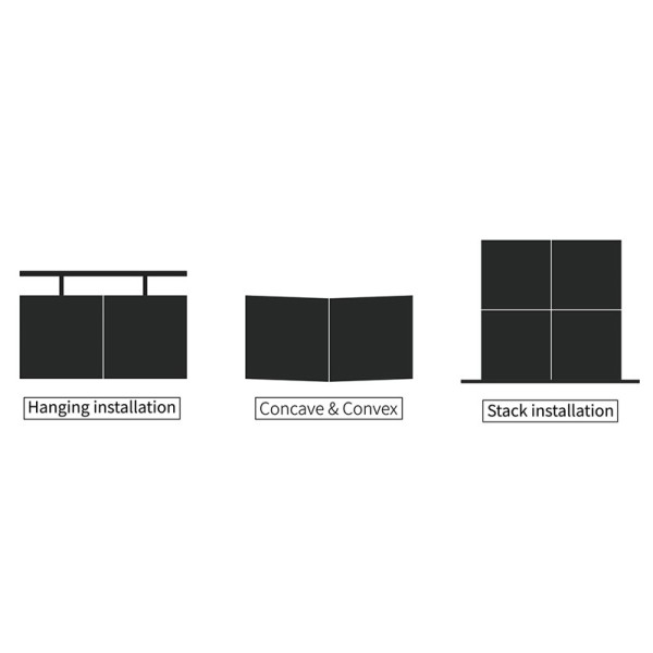 Indoor Rental LED Panel RH500 Series Full Color P1.5 P1.95 P2.604 P2.976 P3.91 Indoor LED Display Screen