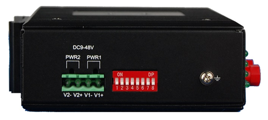 Industrial Ring Network 8*RS485 Fiber Modem