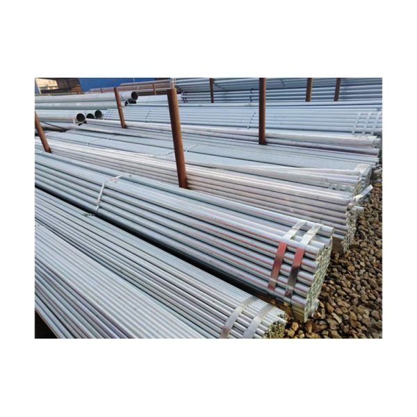 Round Square Galvanized Iron Gi Pipe Silver Carbon Q235B Steel ODM
