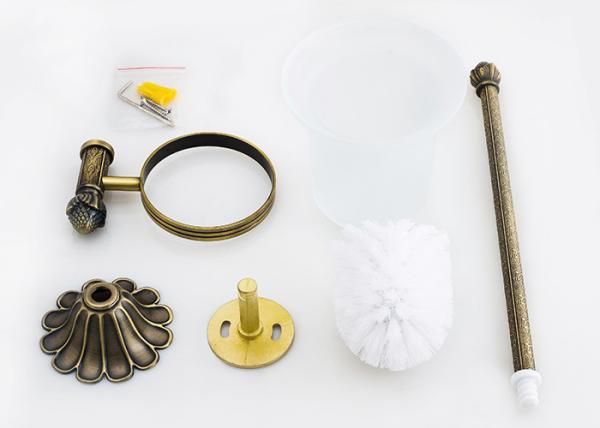 Toilet Brush Holder Brass Antique Bathroom Stuff Special Style For House