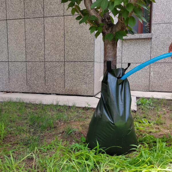 15 à 25 gallons de sac d'arbre en plastique à libération lente pour une irrigation efficace
