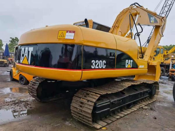 Japan 20 Ton Cat 320C Used Track Excavator Accessories