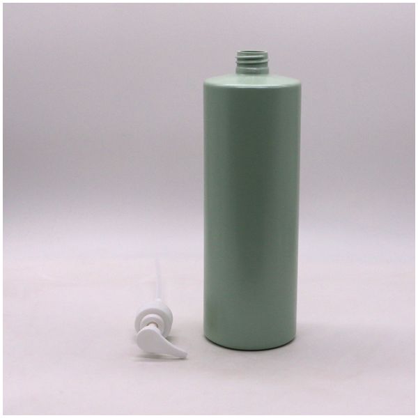 HDPE Collar 1L 1000mL Customized Color Pump/Sprayer Lotion Bottle Shampoo Containers
