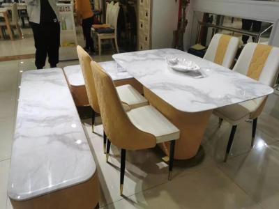 Easy Cleaning Faux Marble Tv Stand 130*80cm Table Size For Home Use
