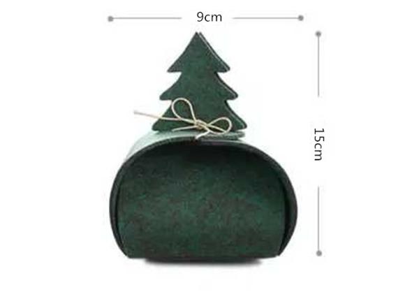 9*9*15 Cm Christmas Tree Boots , Anti - Seismic Eco Felt Gift Box