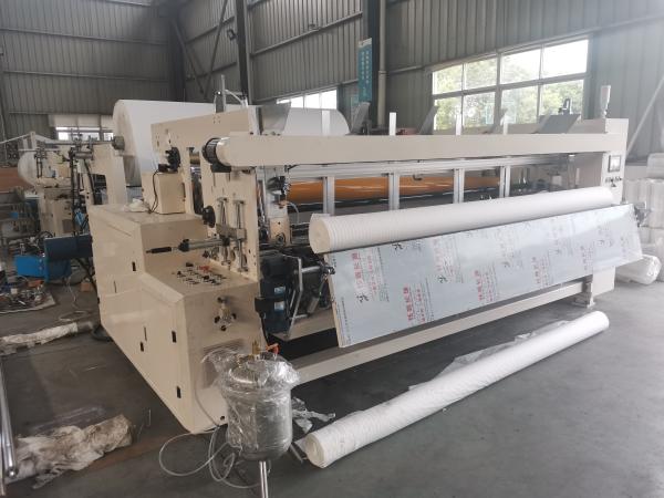 14kw Toilet Tissue Paper Making Machine With Single Log Saw And Shrink Wrapping Machine