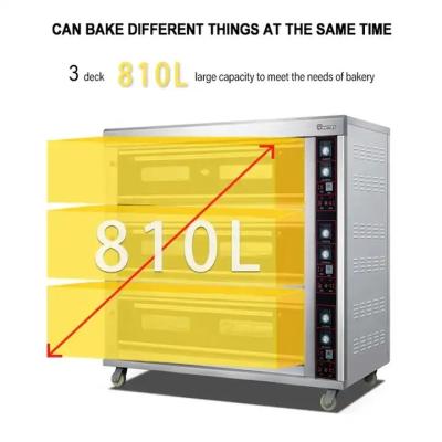 Computerized Gas Oven With Bake Element And Precise Temperature Control GAS-123