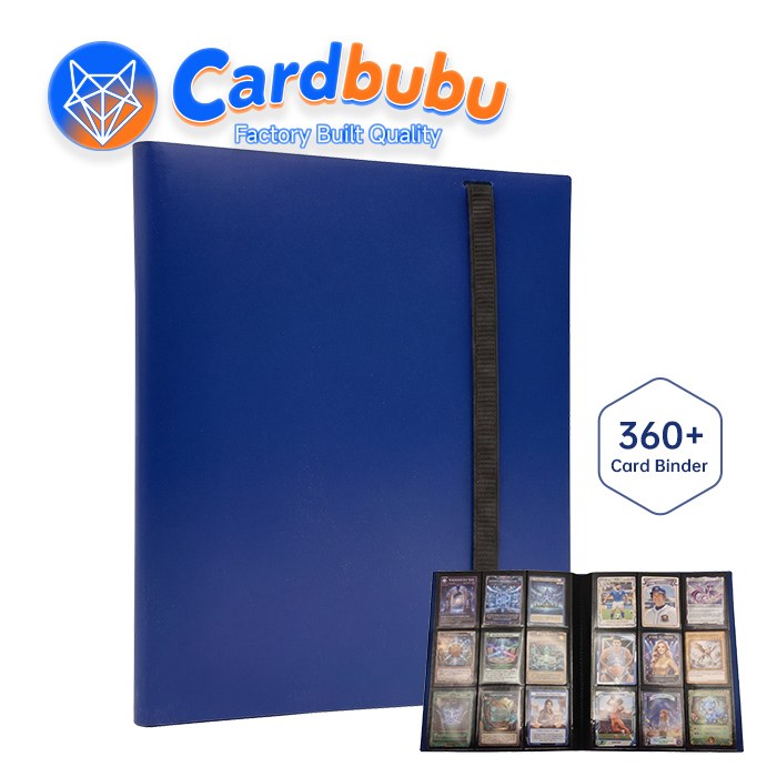 Eurogame TCG Card Binder 11.8inch  Trading Card Folder Pokemon Card Binder 9 Pocket