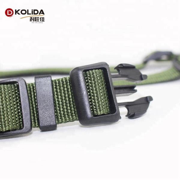 Adjustable Nylon Webbing O Ring Dog Collars For Dog Eash Washing