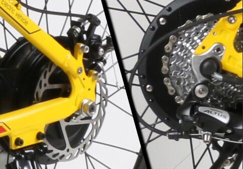 Powerful Hidden Battery 250w 26 Inch Folding Electric Bike