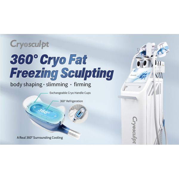 360° Criolipólisis congelación de grasa CoolSculpting cuerpo adelgazamiento máquina de pérdida de peso