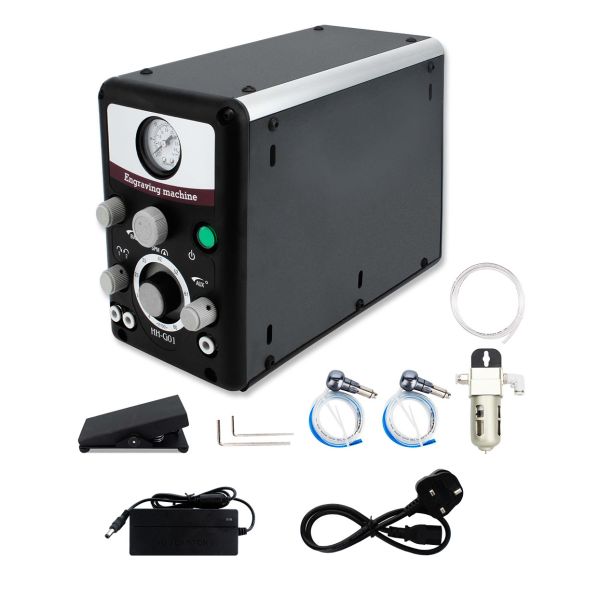 Engraver ювелирных изделий гравировального станка ювелирных изделий 220V 50HZ двойной возглавленный пневматический