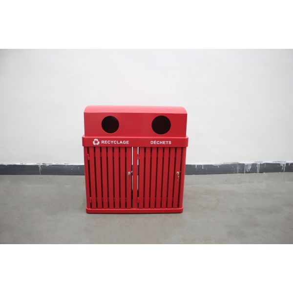 Металлические контейнеры для мусора 120 литров прямоугольные