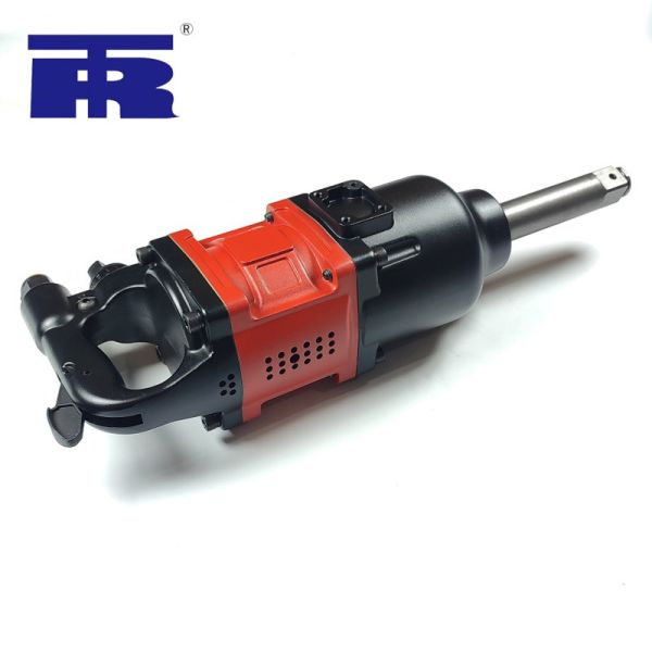 2800 Nm Pinless Pneumatic Air Impact Wrench With 8 Inch Extended