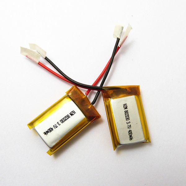 Portable Lithium Metal Polymer Battery , 3.7 V 400mah Lipo Battery For Medical Equipment 802030
