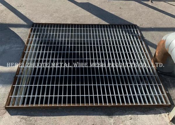 Barra transversal de aço suave para grade de piso resistente: 12 mm * 12 mm 800 mm * 1025 mm
