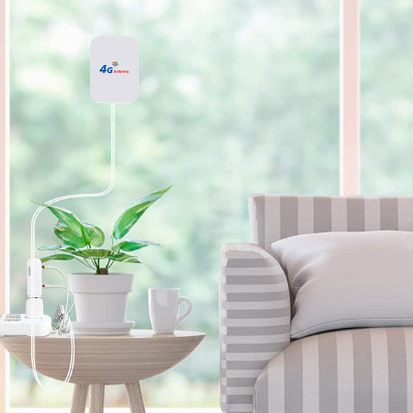 Вертикальная поляризация GSM 3G 4G LTE направленная внутренняя высокоусиленная MIMO панельная антенна с TS9