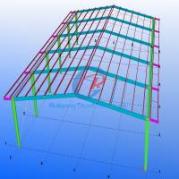 Modern Steel Gym Building , Prefab Metal Building For Basketball Court