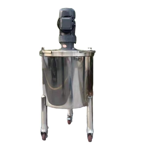 Custom Homogenizer Mixing Tanks Stainless Steel Jacketed With Agitator