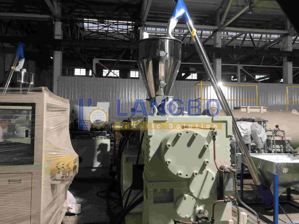 Plastic PVC UPVC HDPE PPR Agricultural Rigid Pipe Extrusion Machine