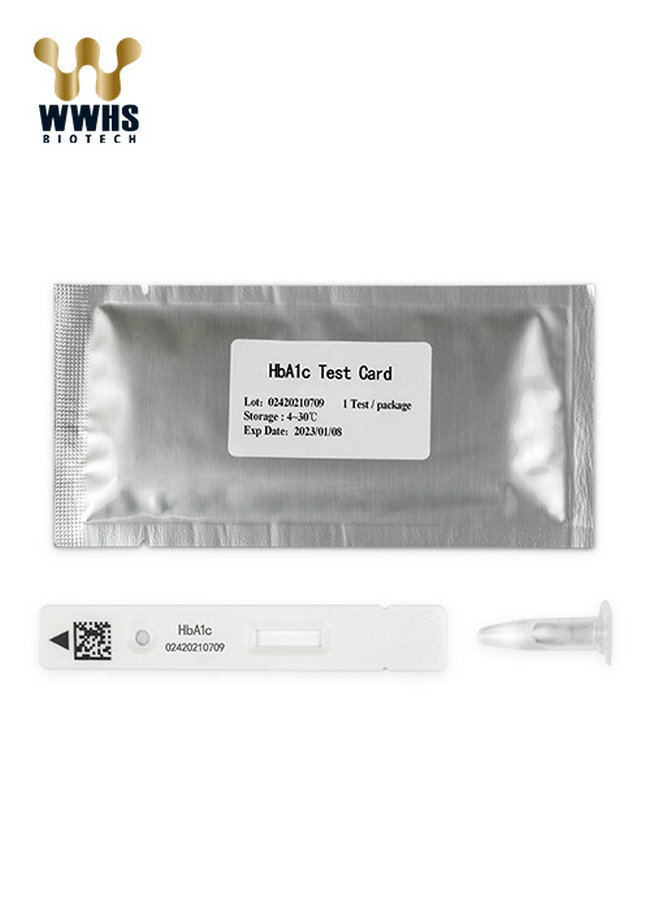 Кассеты наборов теста HbA1c точность быстрой диагностической высокая и высокое чувствительное 25T