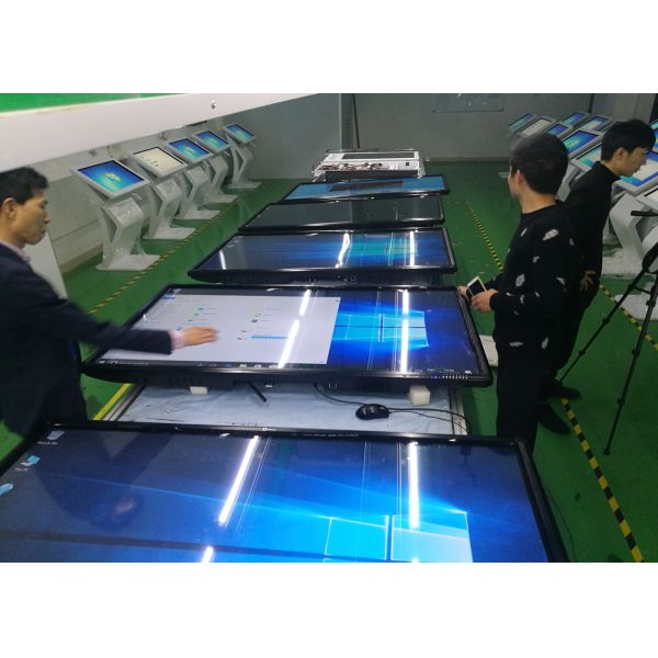 Android 8.0 86 Inch Touch Screen Conference smart board for shcool floor stand bracket 20 points touch