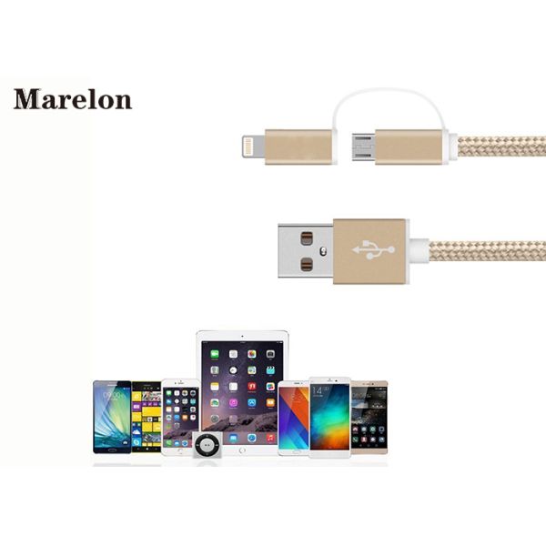 Copper Wire Computer USB Data Cable / Mobile Phone Cables Increases Durability