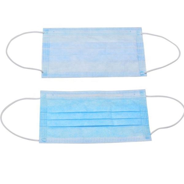 Masque jetable triple de bouche de masque chirurgical de couche étanche à l