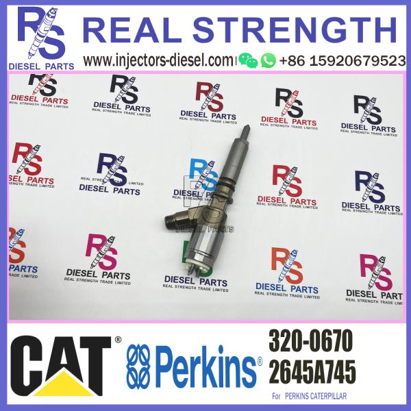 GENUINE AND BRAND NEW FUEL INJECTOR 2645A745, 2645A733, 2645A717, 320-0670, 3101852, 3069370, 2923770 FOR PERKINS CATERP