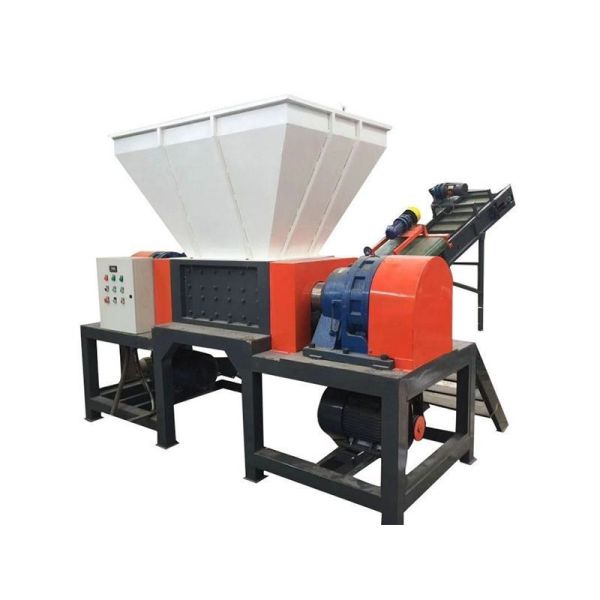 Double Shaft Box Shredder Crusher for Plastic And Rubber Metal Machinery at 1600kg/h