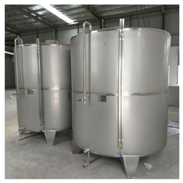 Tanque de armazenamento de água líquida de aço inoxidável de 1000L personalizado com construção durável