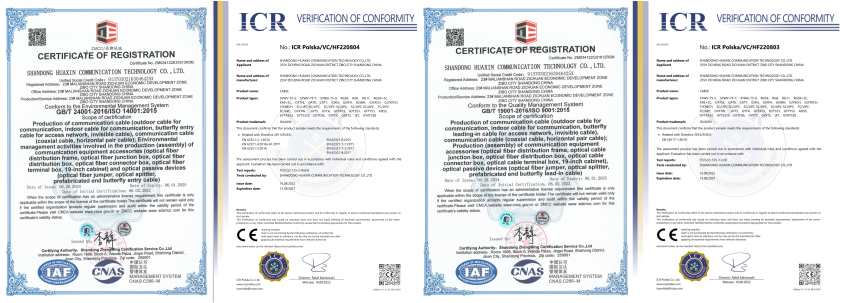 Outdoor Armored Singlemode Fiber Optic Cable with G652D Fiber HDPE Jacket GYXTW with Factory Price