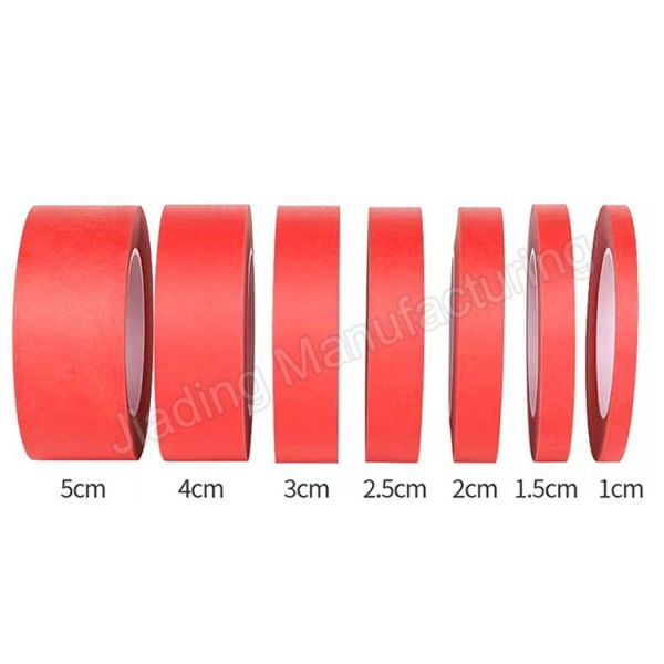 30mm Width Painter's Blue Masking Tape for Painting High Adhesive 14 Days UV Resistance