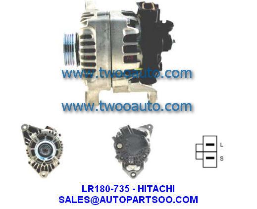 LR170-506 8971239090 - HITACHI Alternator 12V 75A Alternadores