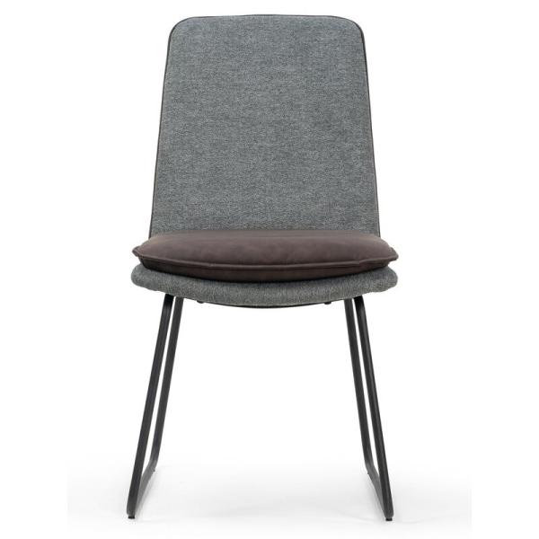 Antique Room Furniture Upholstered 89cm 6KGS PU Leather Leisure Chair