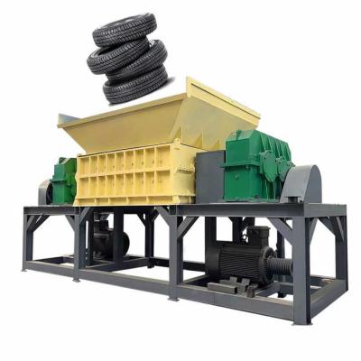 Multifunctional Rubber Tyre Shredder Machine Low Noise Wood Pallet Shredder Machine