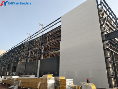 Insulated Sandwich Roof Prefabricated Light Structural Steel Structure Warehouse Construction