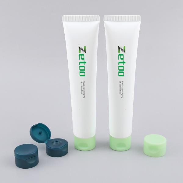 20ml - 60ml Cosmetic Squeeze White Tubes Plastic Tubes For Cosmetics