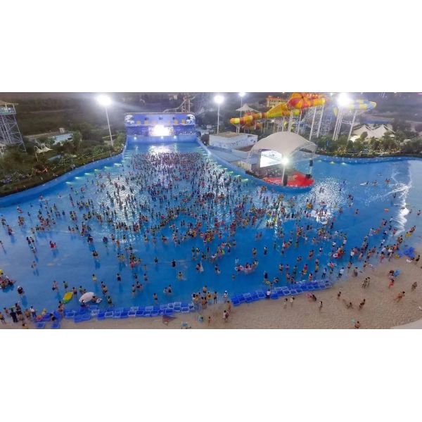 Central Control Vacuum Tsunami Wave Pool For Aqua Resort