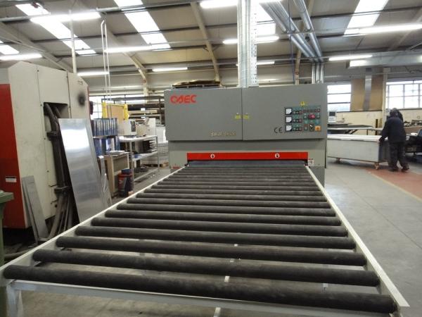 Versatile Metal Finishing Machine / Precise Control Sheet Deburring Machine