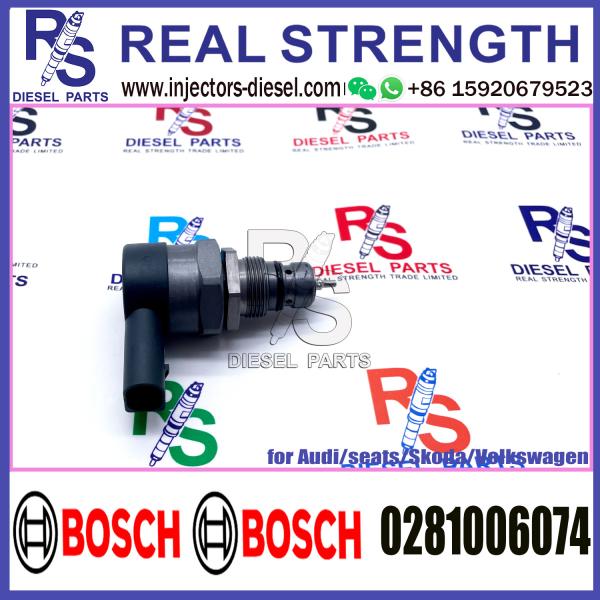 BOSCH Control Valve 0281006074 DRV Regulator Solenoid 0281006074 for Audi, seats, Skoda and Volkswagen