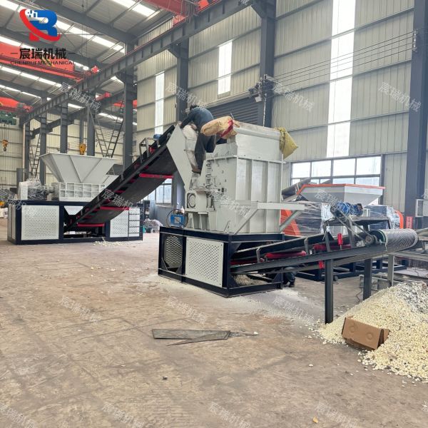 Heavy Duty Metal Crusher 2025 High Quality Double Shaft Shredder Scrapped Car Crushing Line