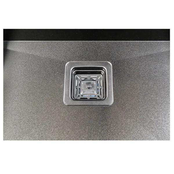 Customize Undermount Single Bowl Kitchen Sink Stainless Steel Matt Black Nano surface