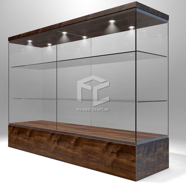 2mm Steel Plate Luxury Boutique Exhibition Display Cases 6 Plus 6mm Laminated