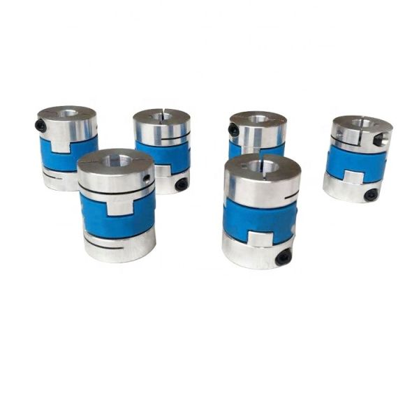 Hall Effect Technology Aluminum Flexible Coupling Servo Motor Clamp Type Oldham