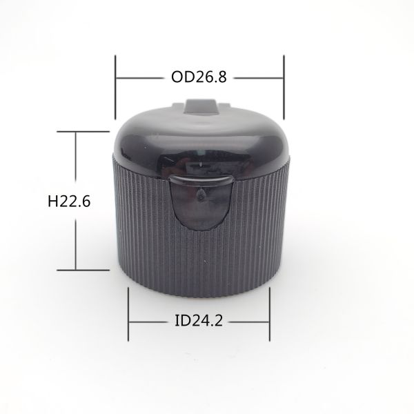 24 MM Round Plastic Flip Top Cap Dishwashing Liquid Bottle Cap