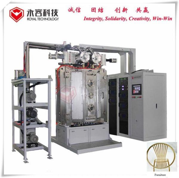 Furniture Titanium Nitride PVD  Coating Machine , SS furniture PVD arc plating machine, Multi arc coating equipment
